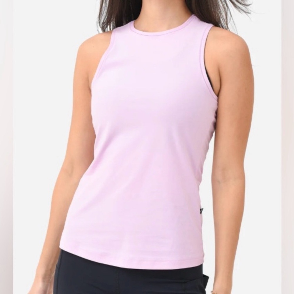 On-Running Movement Pink Performance Racerback Tank Top, Lg Pickleball, Tennis